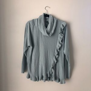 🚨LAST DAY!🚨Massini ruffle cowlneck sweater